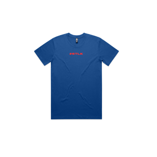 Red #STLK logo (Classic tee - Slick fit)