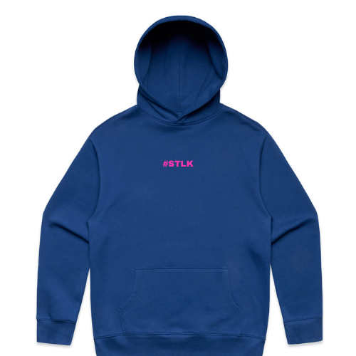 Pink #STLK logo Hoodie