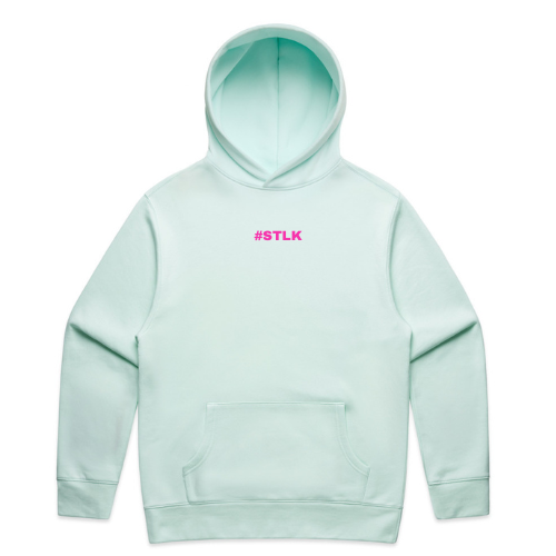 Pink #STLK logo Hoodie