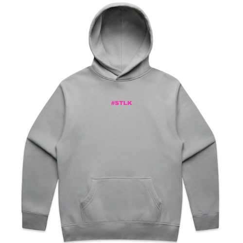 Pink #STLK logo Hoodie