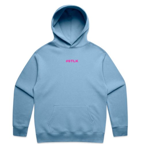 Pink #STLK logo Hoodie