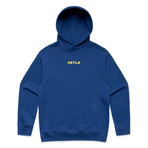 Yellow #STLK logo Hoodie