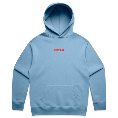 Logo colour RED - #STLK Hoodie