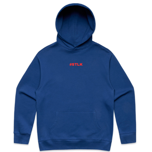 Logo colour RED - #STLK Hoodie