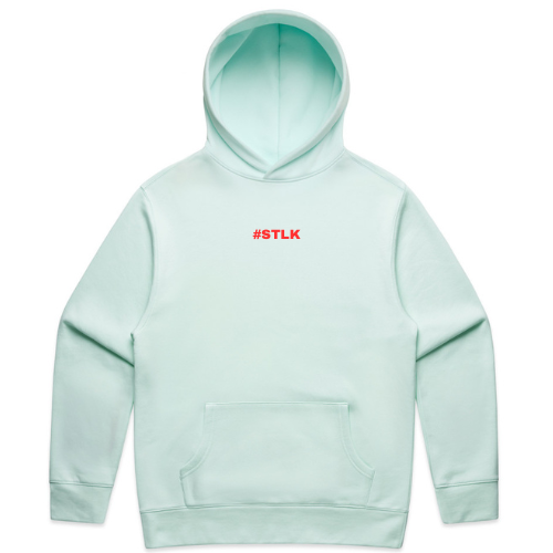 Logo colour RED - #STLK Hoodie