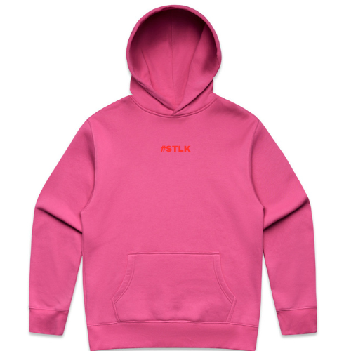 Logo colour RED - #STLK Hoodie