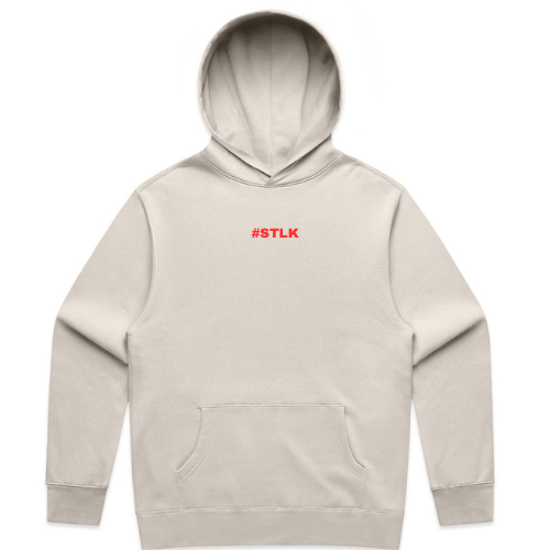 Logo colour RED - #STLK Hoodie