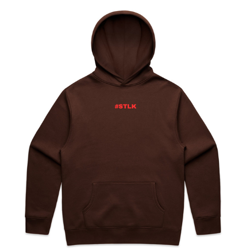 Logo colour RED - #STLK Hoodie