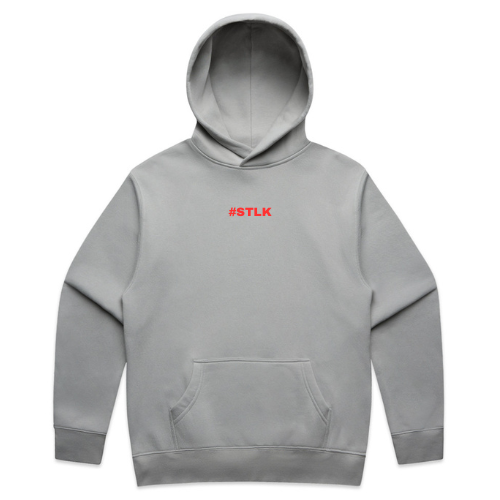 Logo colour RED - #STLK Hoodie
