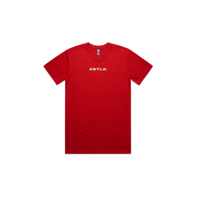 Silver #STLK logo (Classic tee - Slick fit)