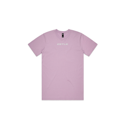 Silver #STLK logo (Classic tee - Slick fit)