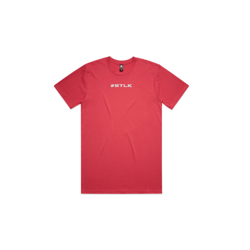 Silver #STLK logo (Classic tee - Slick fit)