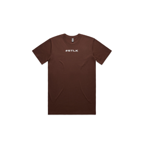 Silver #STLK logo (Classic tee - Slick fit)