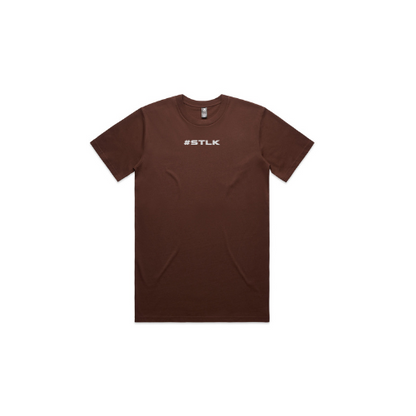 Silver #STLK logo (Classic tee - Slick fit)