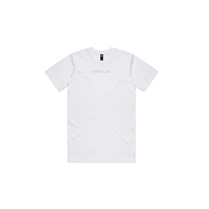 Silver #STLK logo (Classic tee - Slick fit)