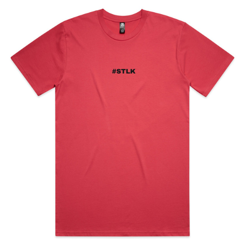 black #STLK logo (Classic tee - Slick fit)