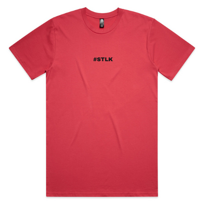 black #STLK logo (Classic tee - Slick fit)