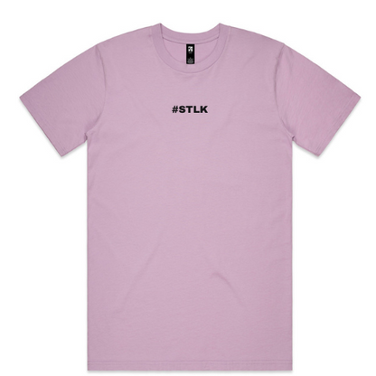 black #STLK logo (Classic tee - Slick fit)