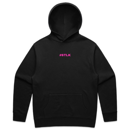 Pink #STLK logo Hoodie
