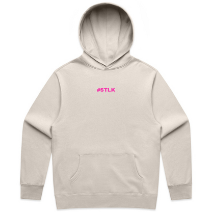 Pink #STLK logo Hoodie