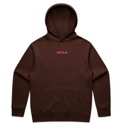 Pink #STLK logo Hoodie