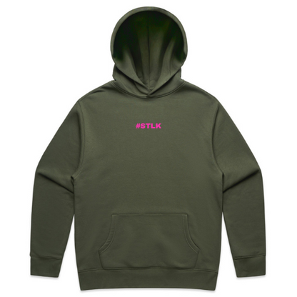 Pink #STLK logo Hoodie