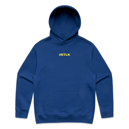 Yellow #STLK logo Hoodie
