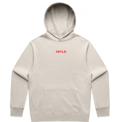 Logo colour RED - #STLK Hoodie